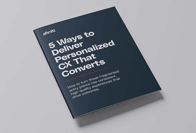 5 Ways to Deliver Personalized CX That Converts Cover